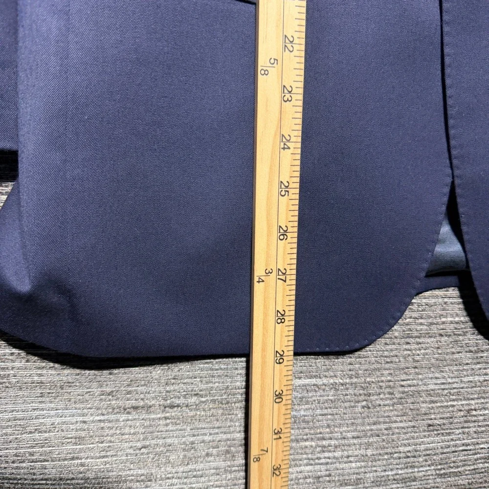 Lauren Ralph Lauren Blazer Men 39S Navy Blue Slim Fit 100% Wool 2-Button Jacket